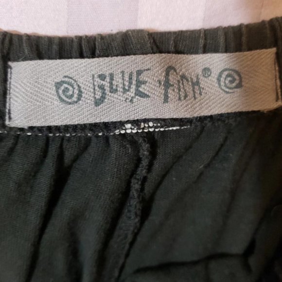 Blue Fish Palazzo Hippie comfy capri flowy pants - Picture 11 of 17